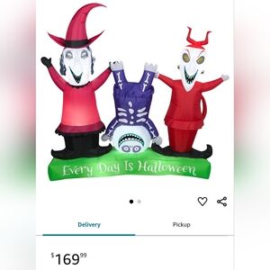 Lock Shock & Barrel Every Day Is Halloween Blow Up